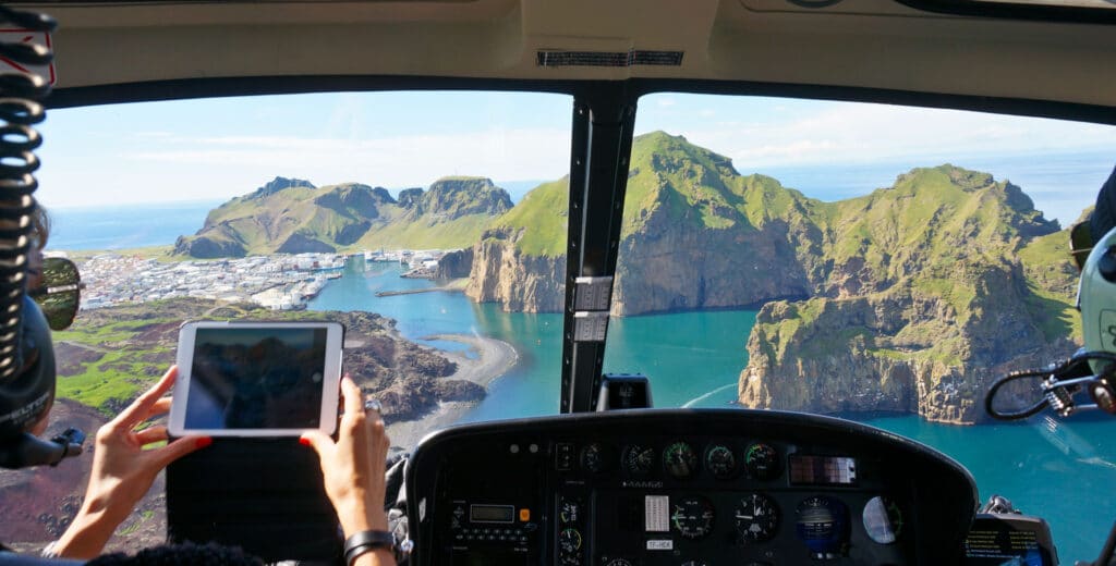 Experience a view worth a thousand words on an helicopter tour
